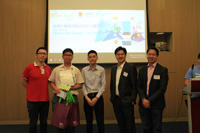 The Championship of the App Proposal Category (junior group) goes to Wong Shiu Chi Secondary School